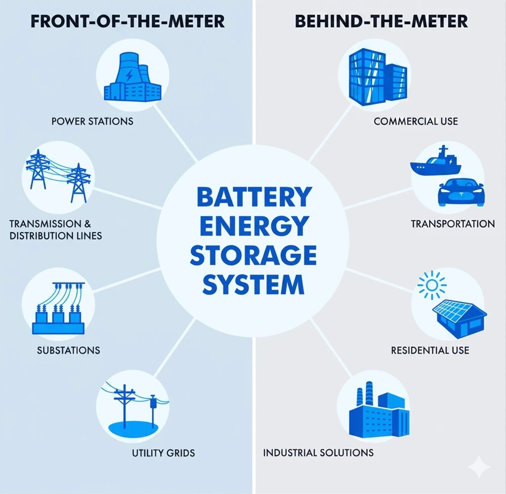 Cos'è un Battery Energy Storage System (BESS)